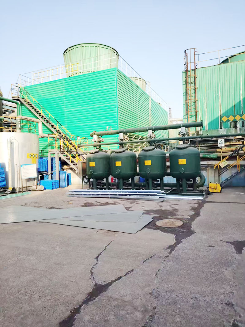 克孜勒苏大型冷却塔